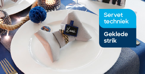 servet geklede strik Servet geklede strik